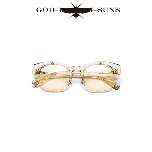 CYBORG CLEAR YELLOW/LIGHT BROWN LENS