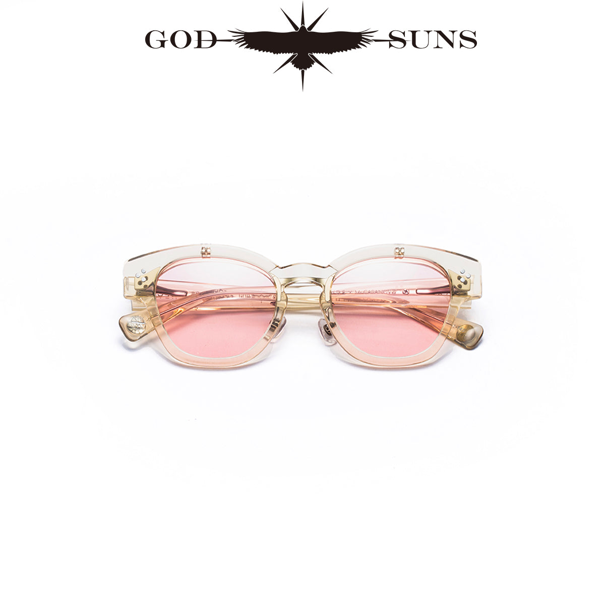 CYBORG CLEAR YELLOW/PINK LENS