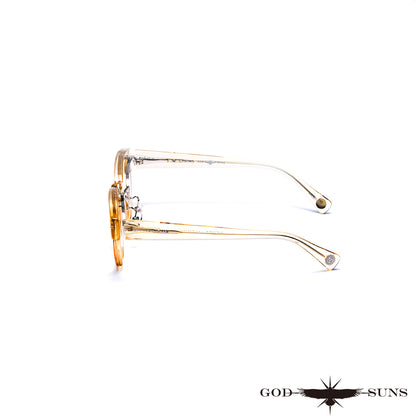 CYBORG CLEAR YELLOW/LIGHT BROWN LENS