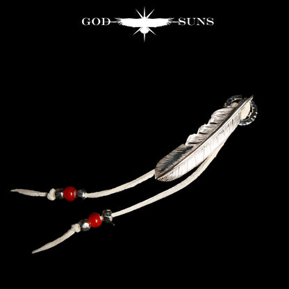 フェザーペンダント バックカスタムパーツ（特大/たたき）