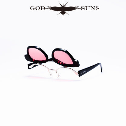 CYBORG BLACK/PINK LENS
