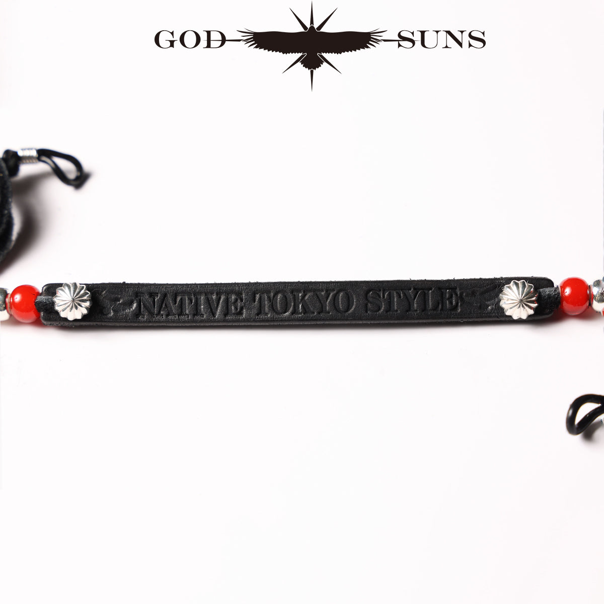 Silver solid stone beads (left) (sold individually)
