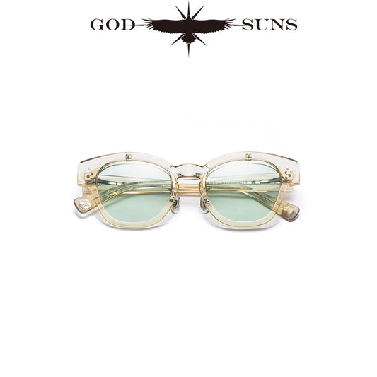CYBORG CLEAR YELLOW/EMERALD GREEN LENS
