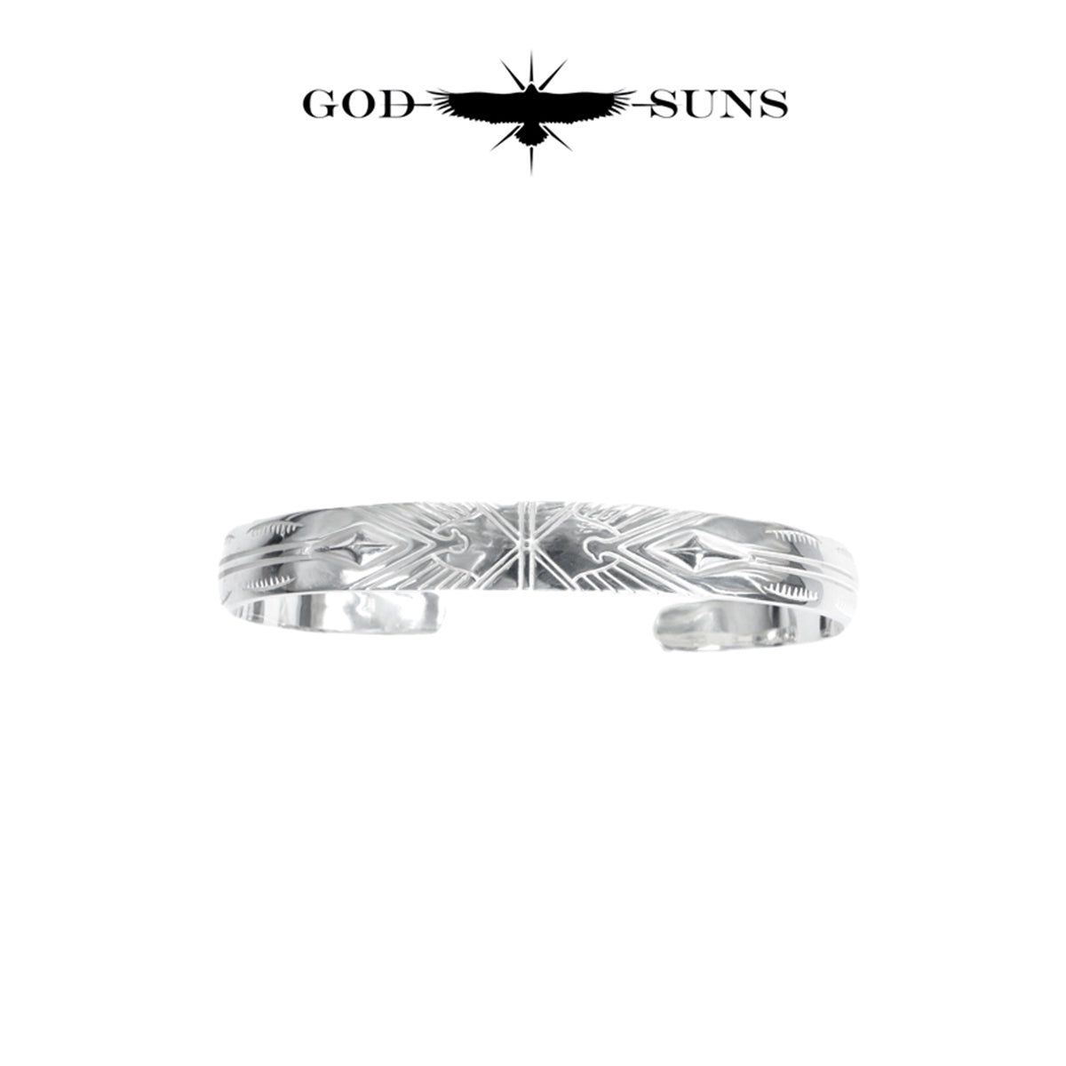 ALIGHT EAGLE CROSS BANGLE