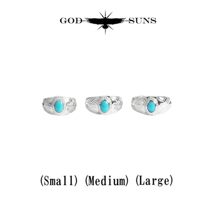 ALIGHT EAGLE CROSS TQ RING(Large)