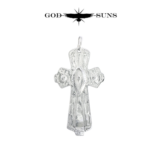 CONCHO CROSS PENDANT(Large)