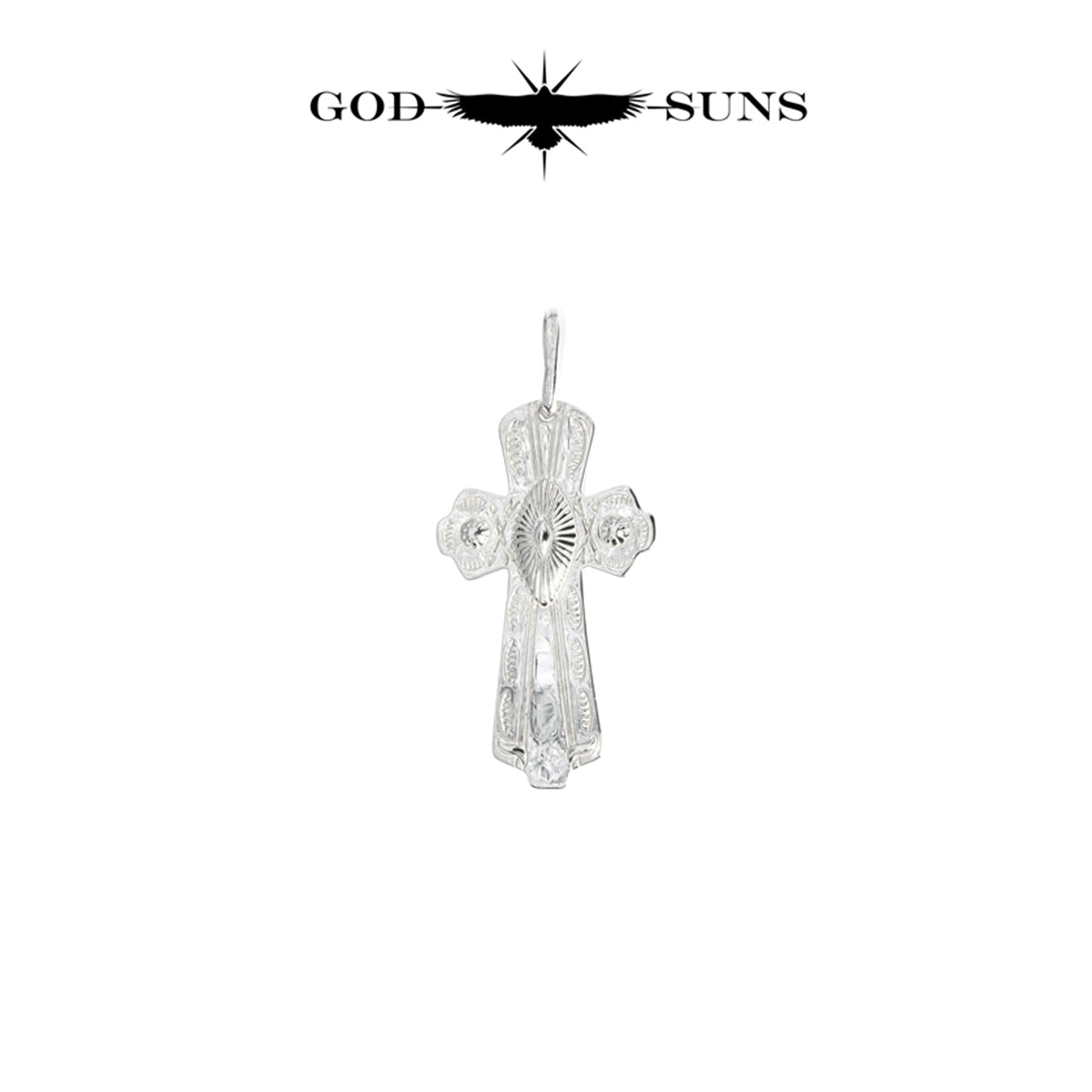 CONCHO CROSS PENDANT(Medium)