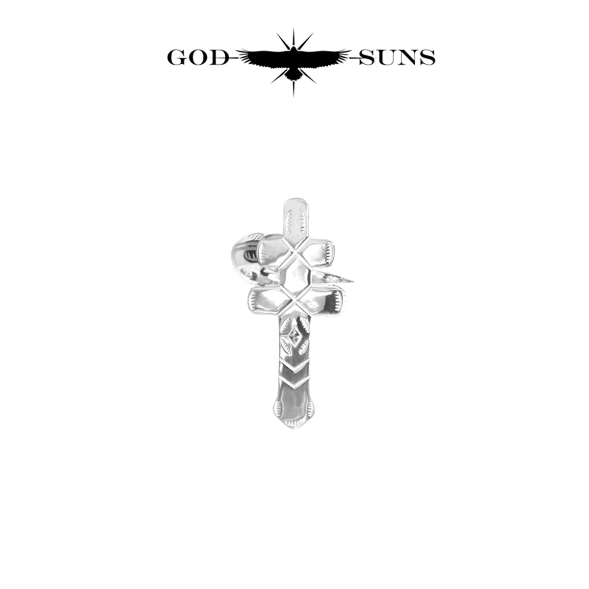 DRAGONFLY CROSS RING(Large)