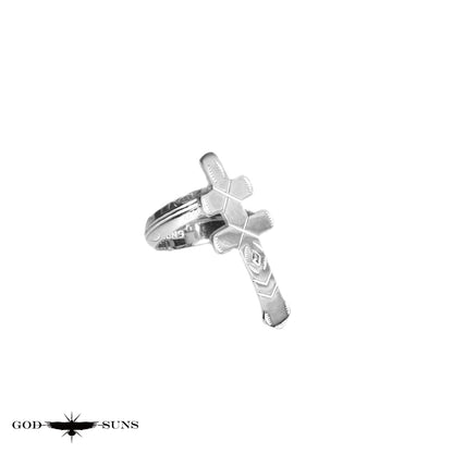DRAGONFLY CROSS RING(Large)