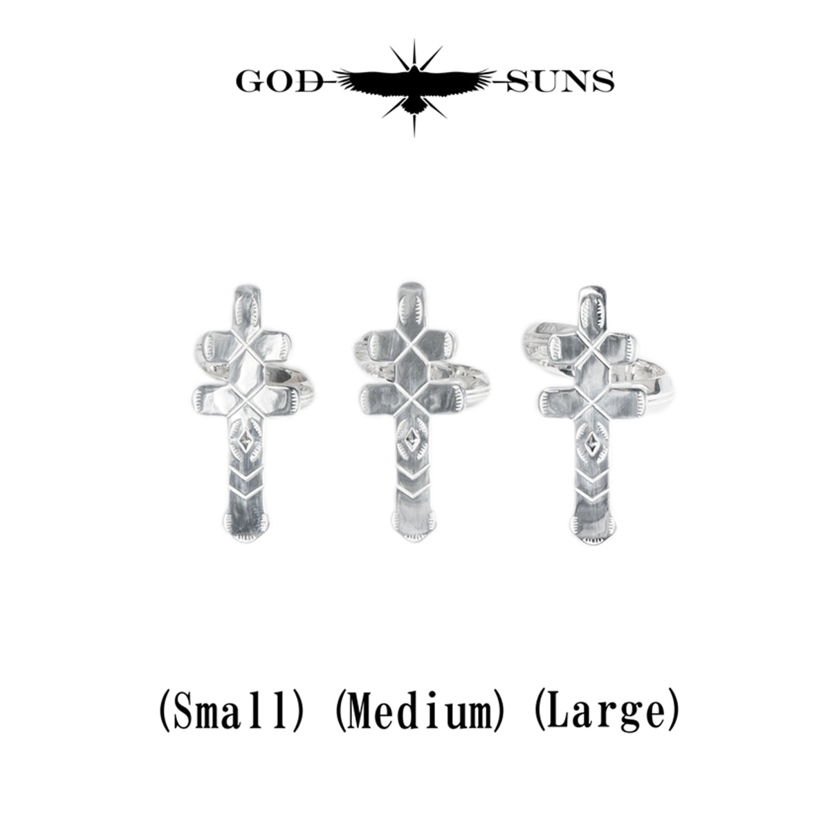 DRAGONFLY CROSS RING(Large)