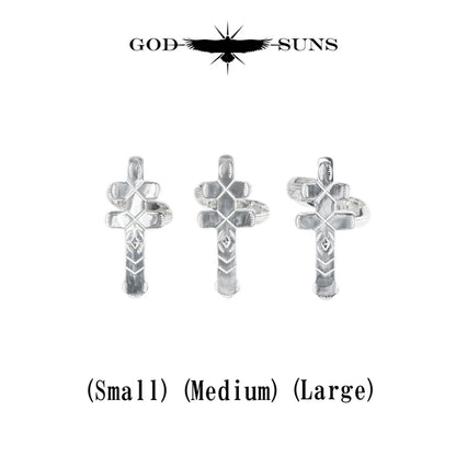 DRAGONFLY CROSS RING(Large)