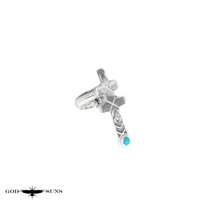 DRAGONFLY CROSS TQ RING(Medium)