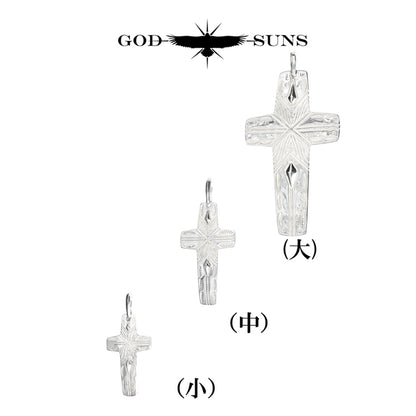 FLAP EAGLE CROSS PENDANT(Large)