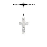 FLAP EAGLE CROSS PENDANT(Medium)