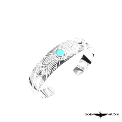FLAP EAGLE CROSS TQ BANGLE