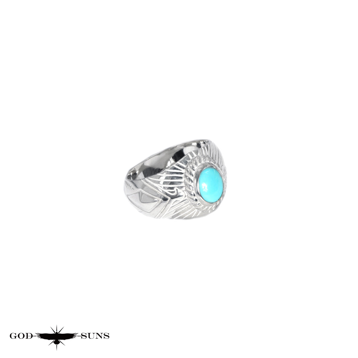 FLAP EAGLE CROSS TQ RING(Large)