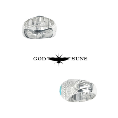 FLAP EAGLE CROSS TQ RING(Large)