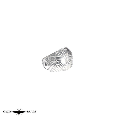 FLAP EAGLE CROSS RING(Medium)