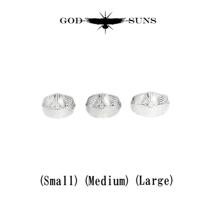 FLAP EAGLE CROSS RING(Medium)