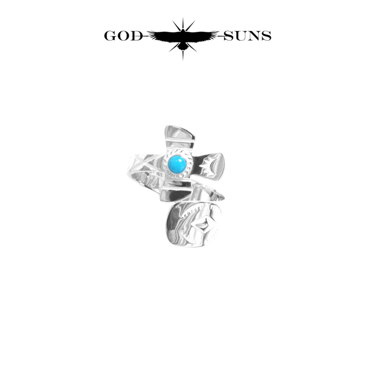 Hummer Made Rings HUMMER CROSS TQ RING(Large) – GOD SUNS