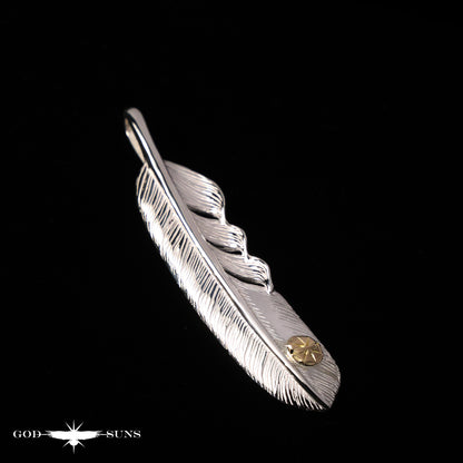 プレーンフェザーK18メタル付きLL（右向き）68mmタイプ