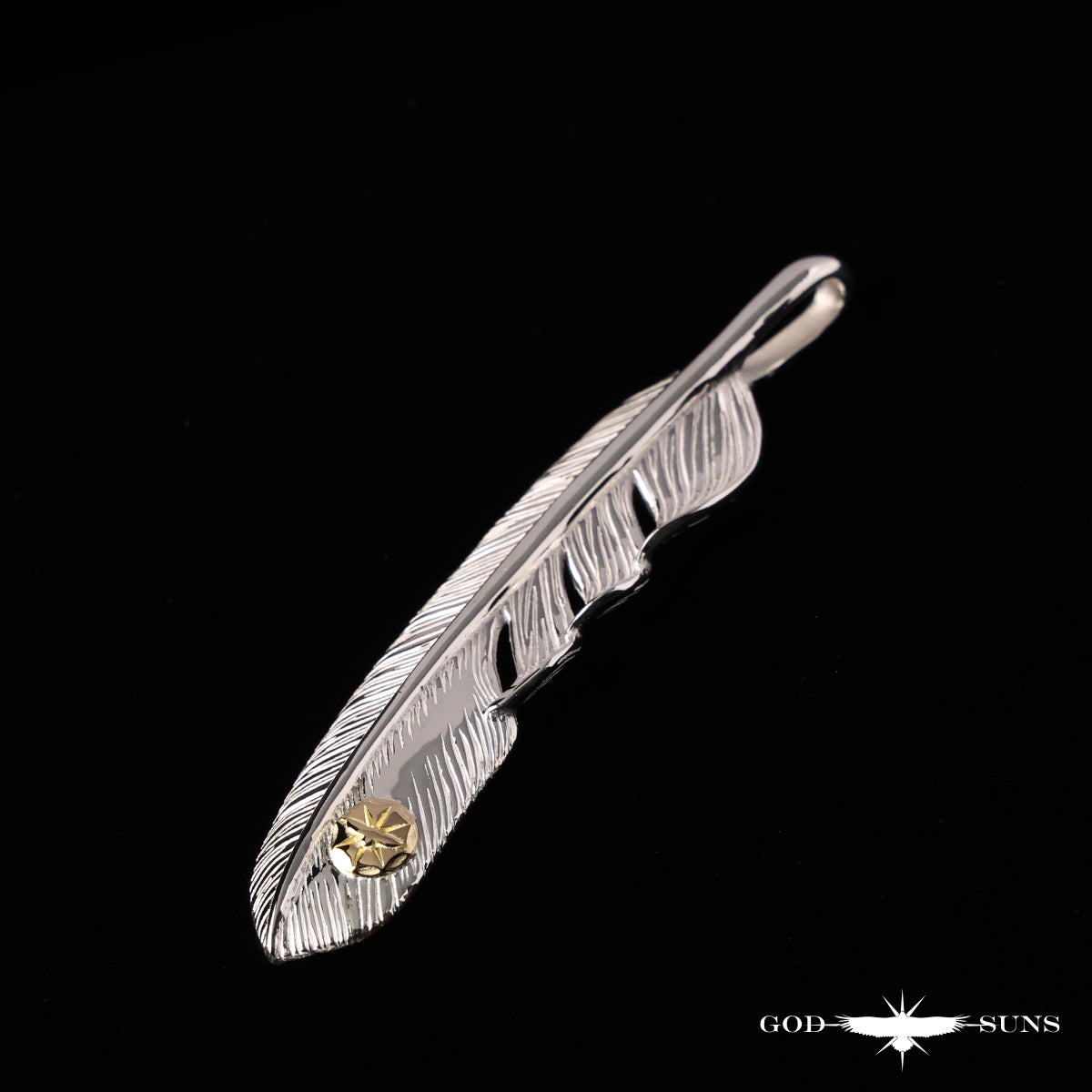 プレーンフェザーK18メタル付きLL（右向き）68mmタイプ