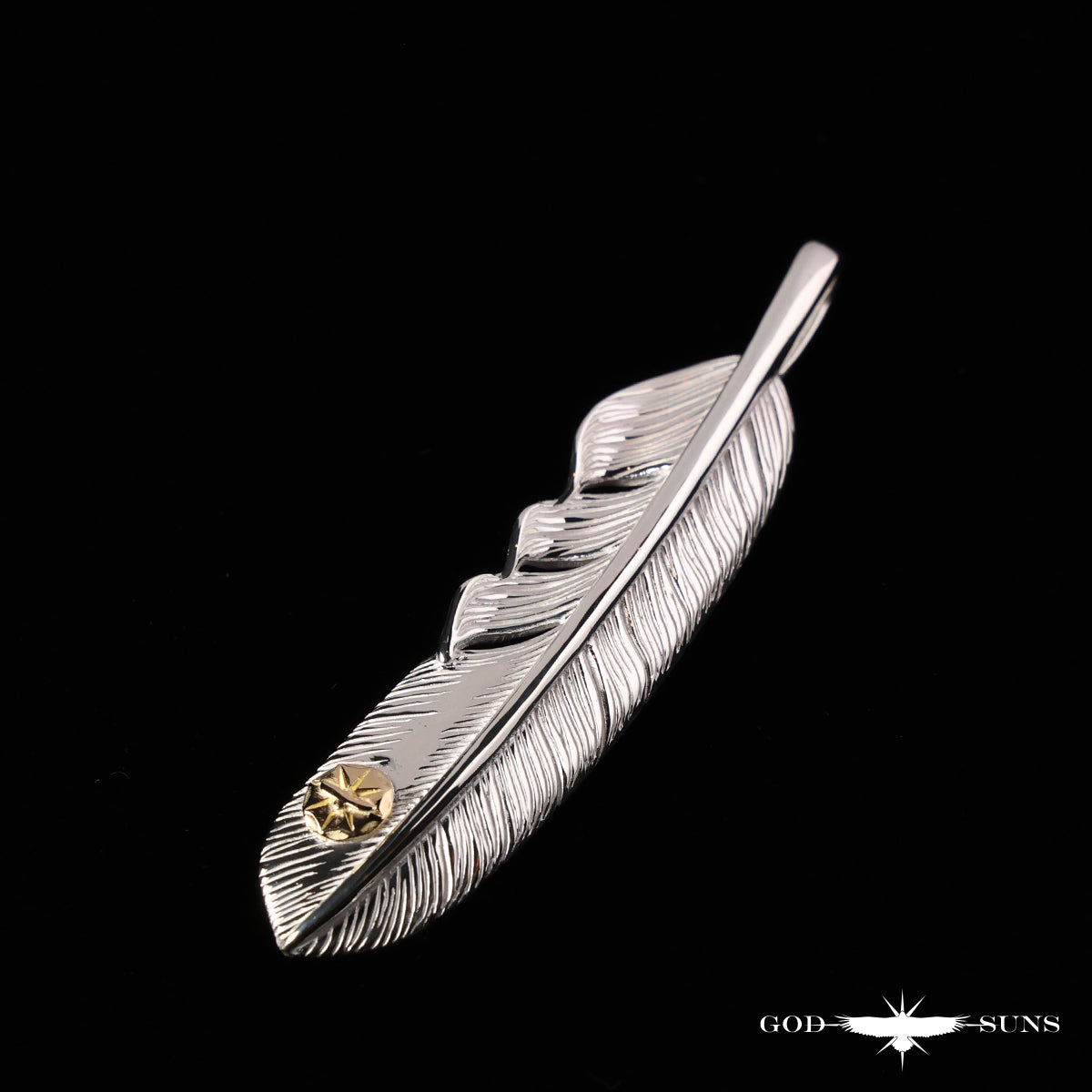 プレーンフェザーK18メタル付きLL（左向き）68mmタイプ