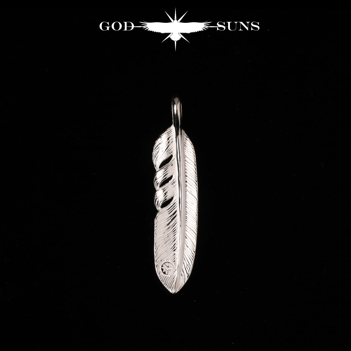 プレーンフェザーK18メタル付きL（右向き）