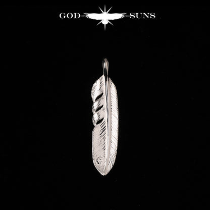 プレーンフェザーK18メタル付きL（右向き）