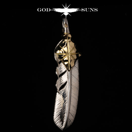 特大K18矢尻フェザー（左向き）74mmタイプ