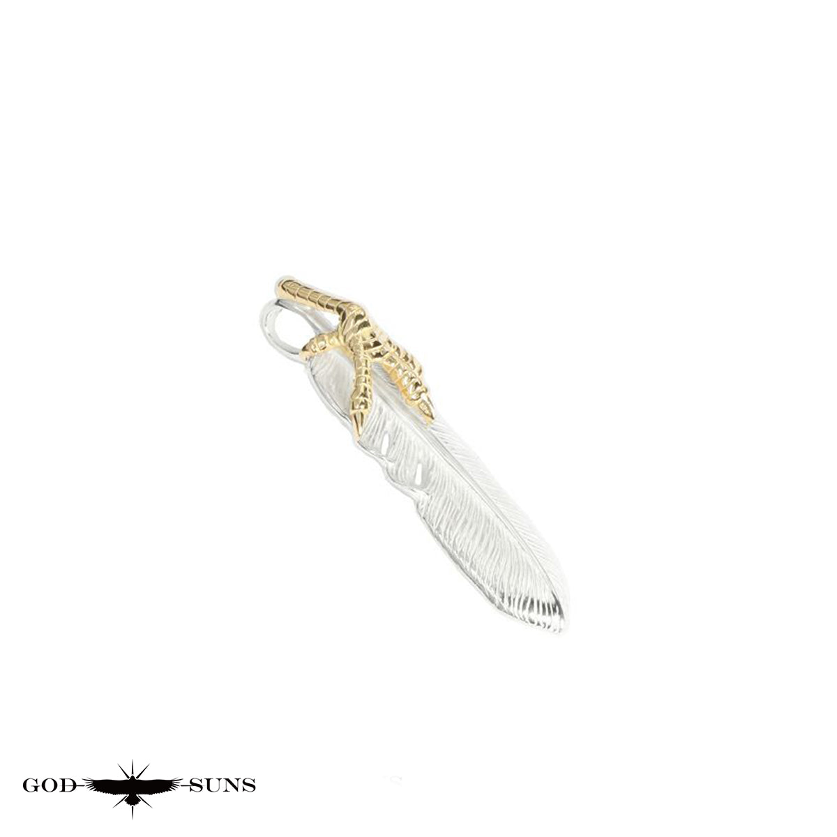 Gold Claw Feather L (Facing Left)