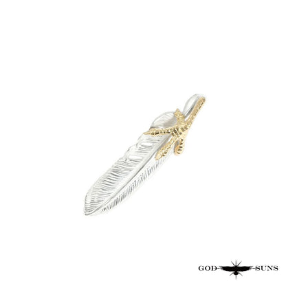 Gold Claw Feather L (Facing Left)