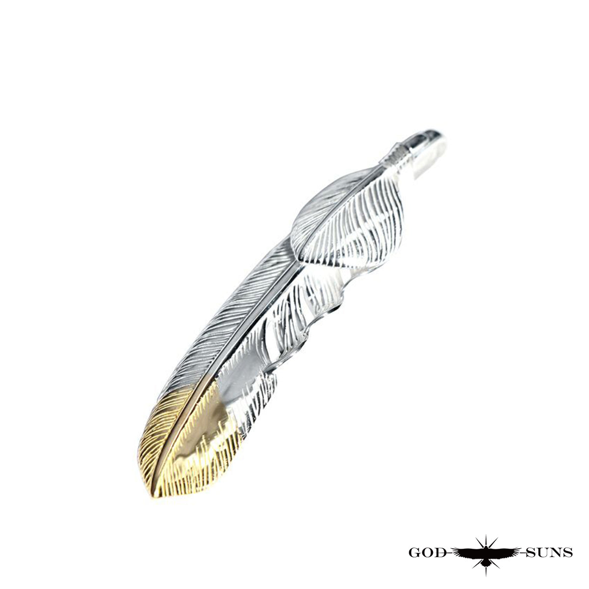 Silver Heart Gold Feather LL (Right) 68mm Type