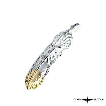 Silver Heart Gold Feather LL (Right) 68mm Type