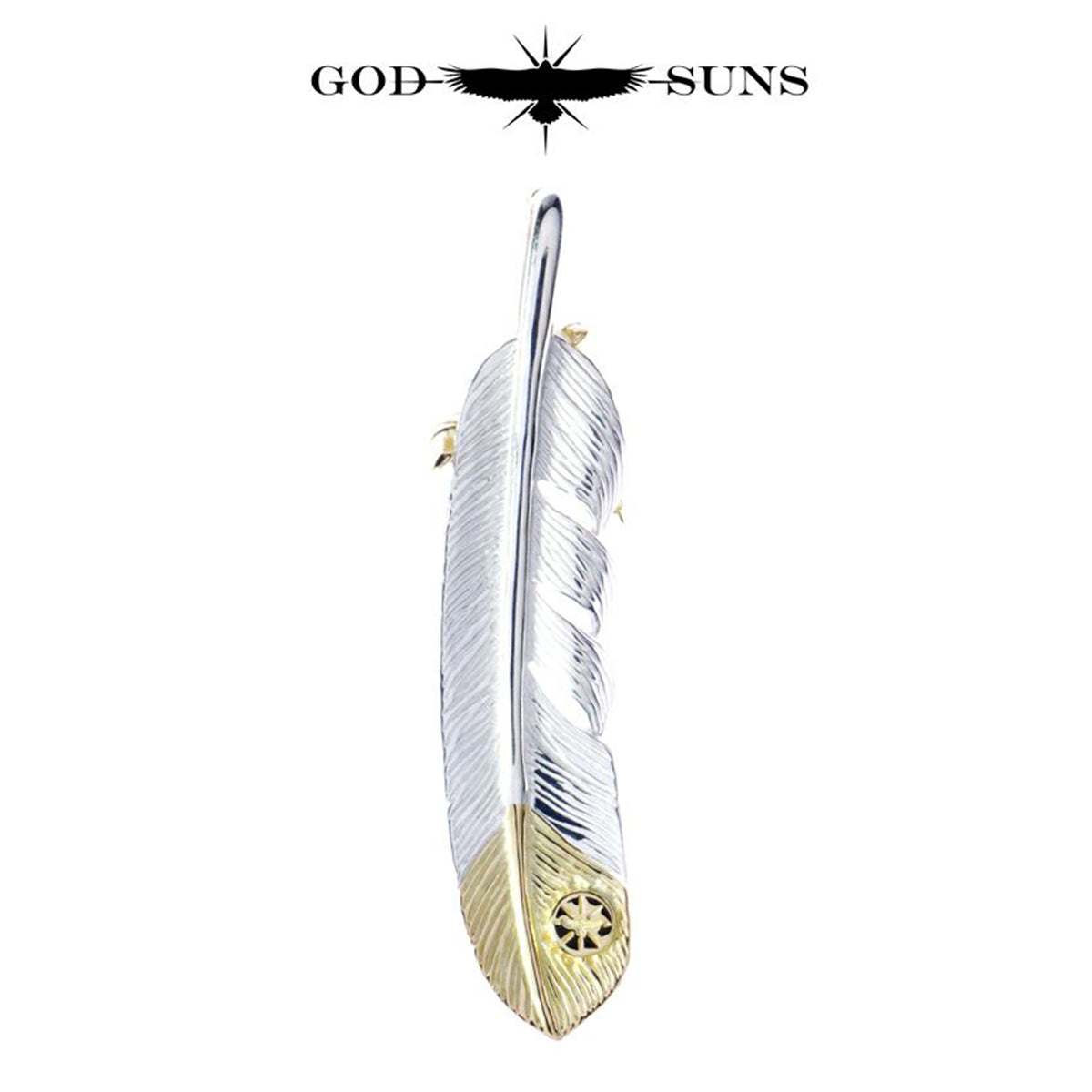 Gold Toe Gold Feather LL (Left Facing) 68mm Type