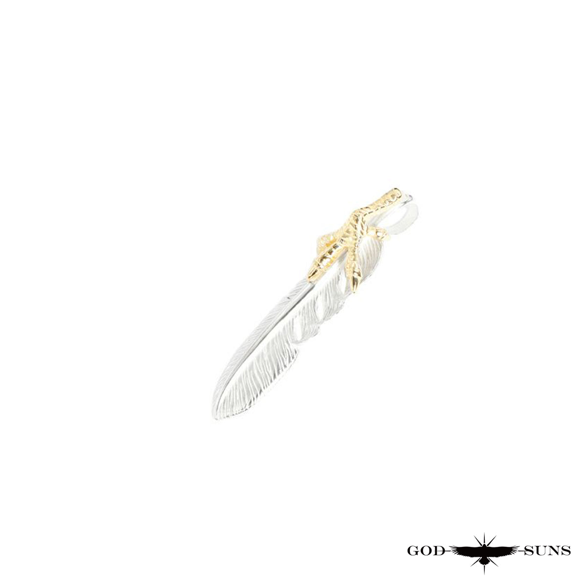 Gold Claw Feather M (Facing Right)