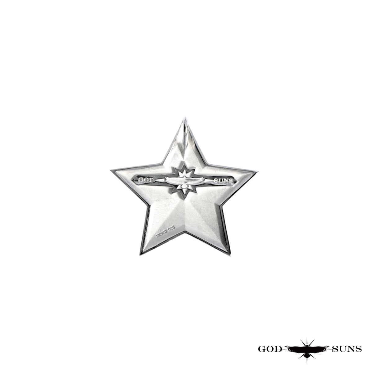 Thunderbird Earrings ~ SV x K18 "Thunder" TYPE ~ (Medium)