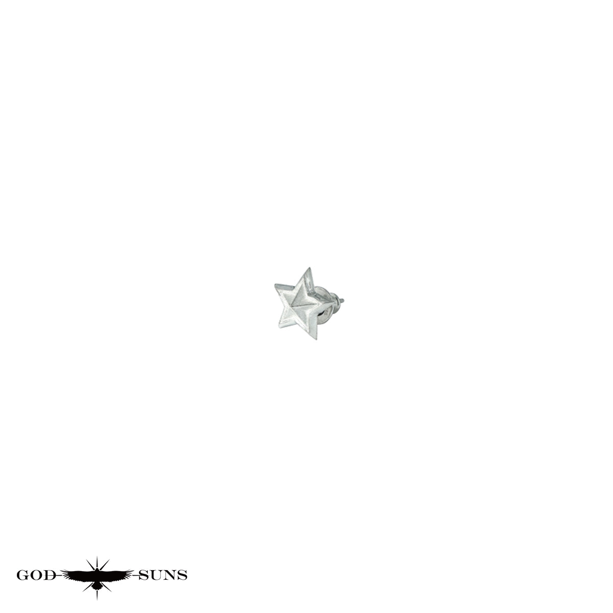 Thunderbird Earrings ~ SV x K18 "Thunder" TYPE ~ (Medium)