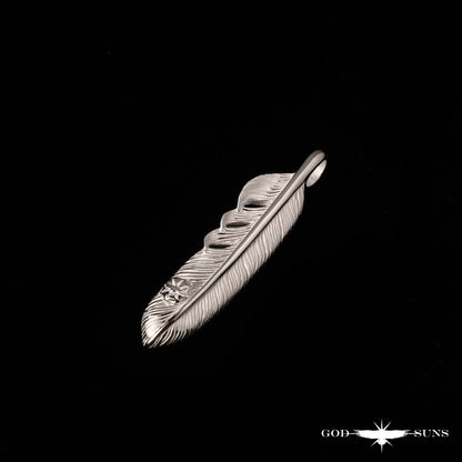 普通羽毛 SV 带金属 L（左面）