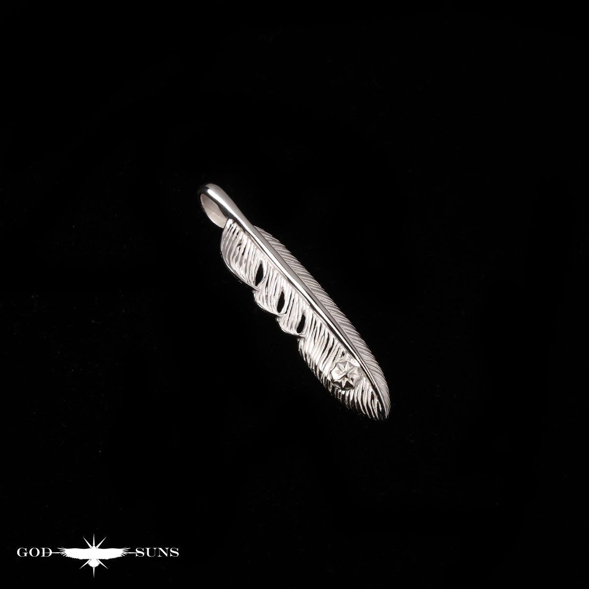 普通羽毛 SV 带金属 M（左面）