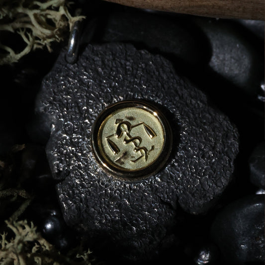 タタキトップスネークメタル付き〜オールドヴィンテージタイプ〜SV×K18メタル付き