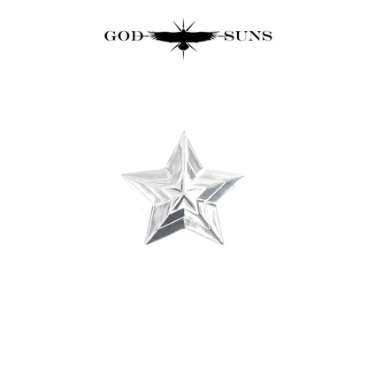 Eagle x Sunburst Ring (SV Plain) Large (Male Eagle)