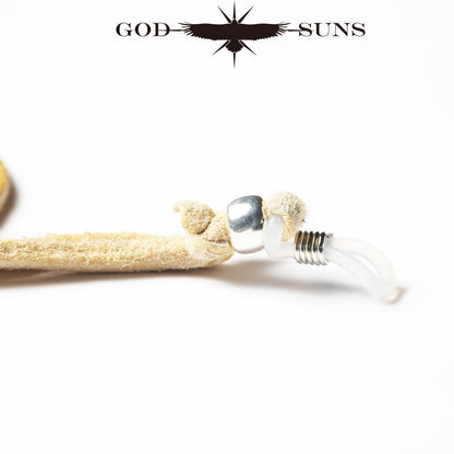 Silver solid stone beads (left) (sold individually)