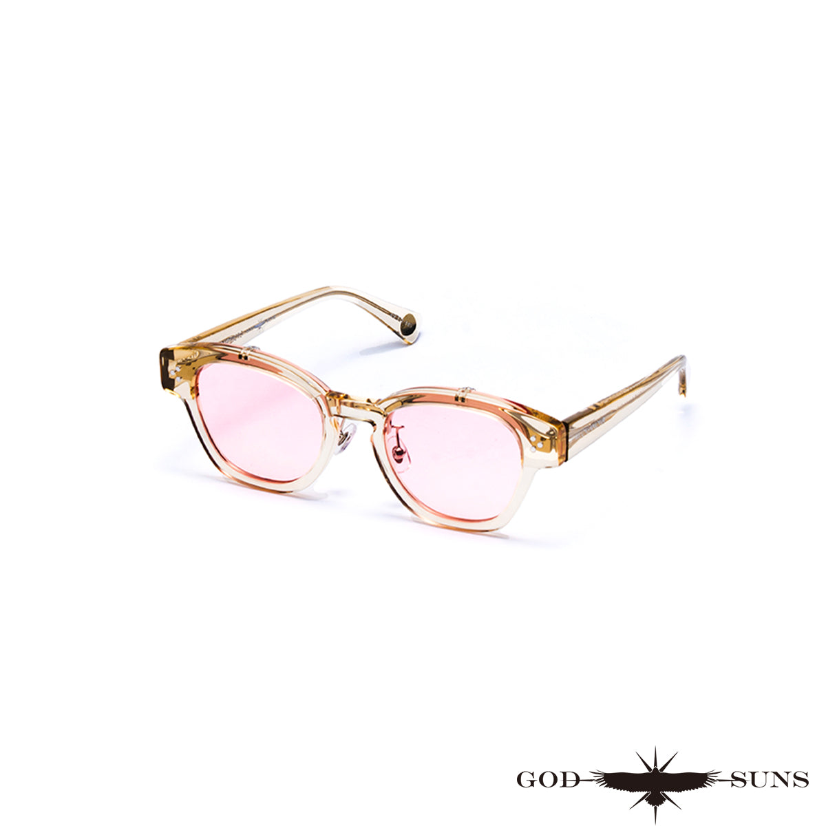CYBORG CLEAR YELLOW/PINK LENS